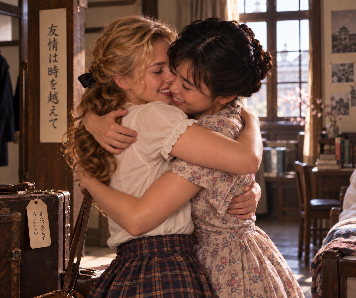 Beverly and Sachiko reunited at age 18