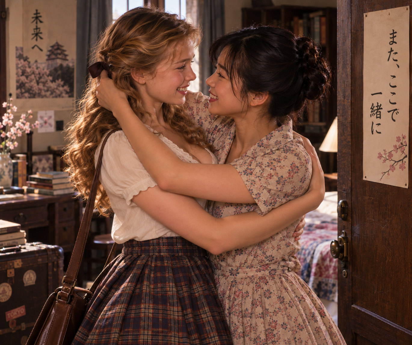 Beverly and Sachiko reunited