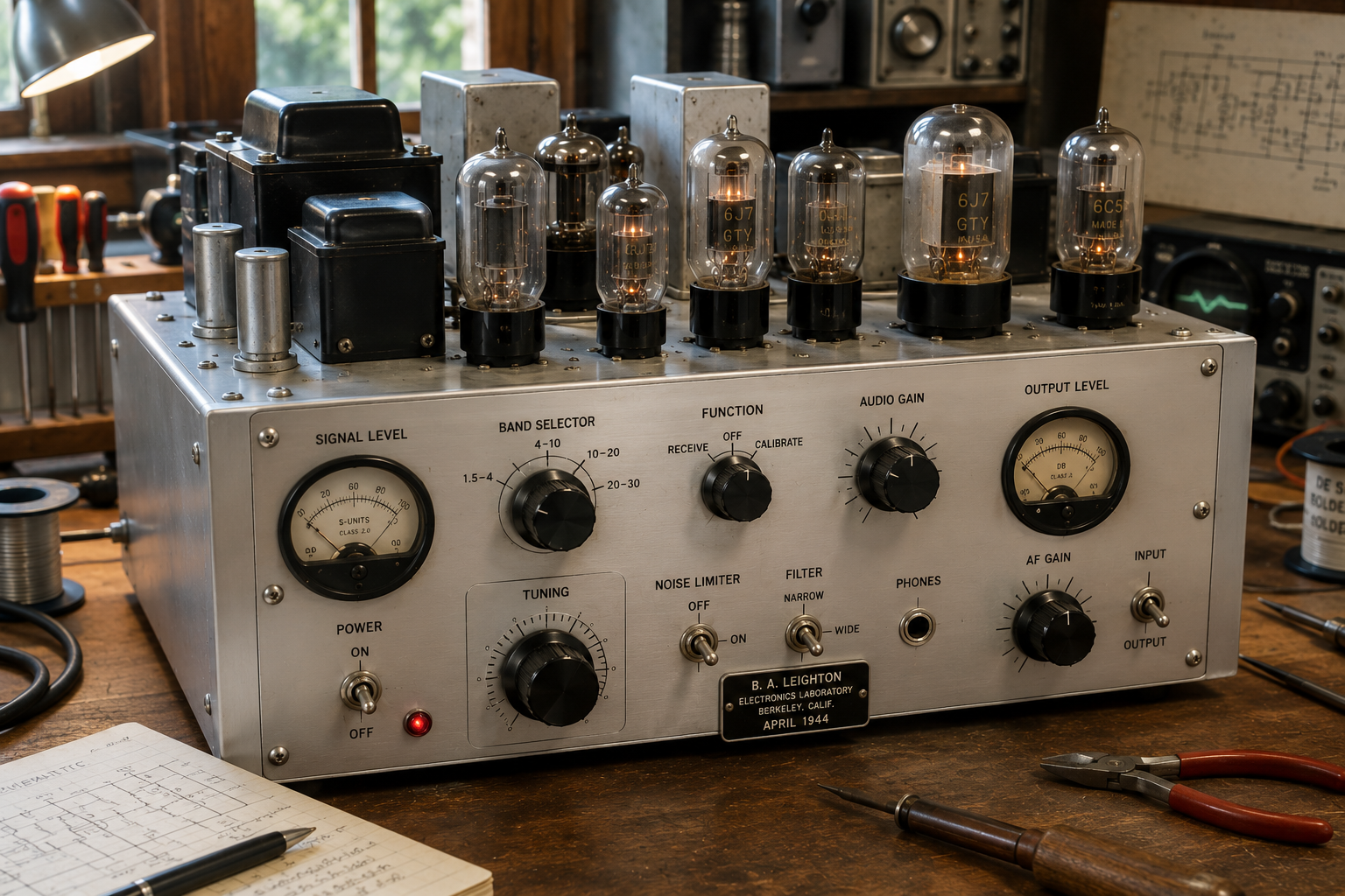 Beverly's completed signal processing device